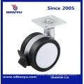 Hospital Gurney 60mm Color Wheel Stem Top Caster